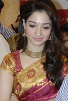 Tamanna Cute Photos in Saree